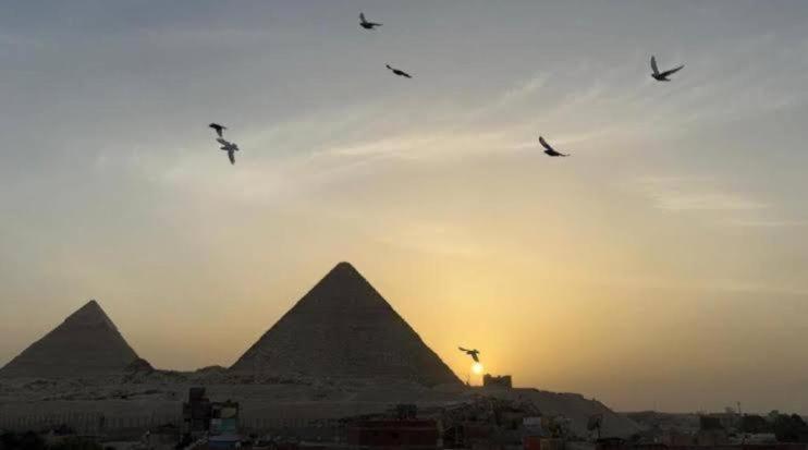 Mak Pyramids View Hotel Kafret el-Gabal Buitenkant foto